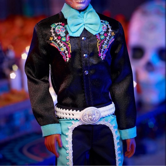 New 2024 Día De Muertos Ken Collectible, Barbie Signature Doll - Picture 4 of 5